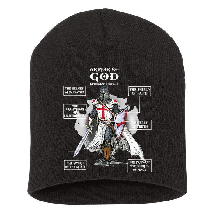 Armor Of God Bible Verse Cool Ephesians 611 Christian Bible Short Acrylic Beanie