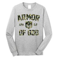 Armor Of God Military Camo Camouflage Long Sleeve Shirt