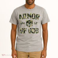 Armor Of God Military Camo Camouflage Tall T-Shirt