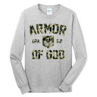 Armor Of God Military Camo Camouflage Tall Long Sleeve T-Shirt