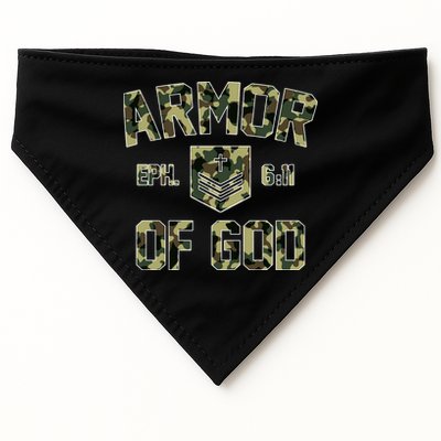 Armor Of God Military Camo Camouflage USA-Made Doggie Bandana