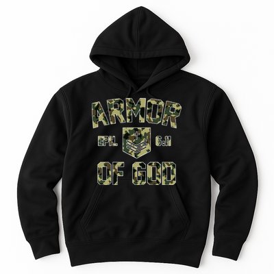 Armor Of God Military Camo Camouflage Hoodie