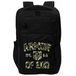 Armor Of God Military Camo Camouflage Impact Tech Backpack