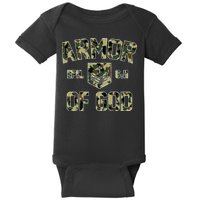 Armor Of God Military Camo Camouflage Baby Bodysuit