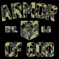 Armor Of God Military Camo Camouflage Baby Bodysuit