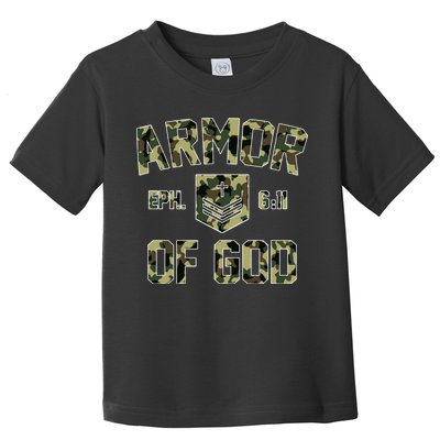 Armor Of God Military Camo Camouflage Toddler T-Shirt