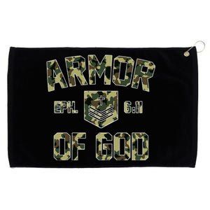 Armor Of God Military Camo Camouflage Grommeted Golf Towel