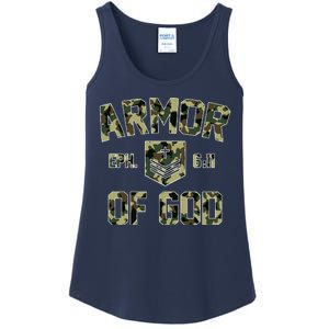 Armor Of God Military Camo Camouflage Ladies Essential Tank