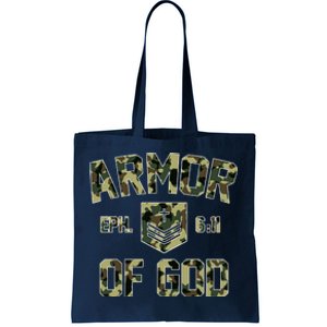 Armor Of God Military Camo Camouflage Tote Bag