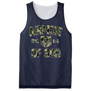 Armor Of God Military Camo Camouflage Mesh Reversible Basketball Jersey Tank