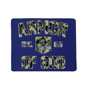 Armor Of God Military Camo Camouflage Mousepad