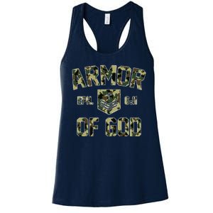 Armor Of God Military Camo Camouflage Women's Racerback Tank