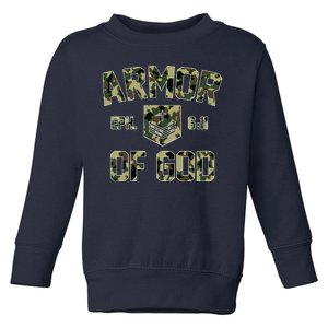 Armor Of God Military Camo Camouflage Toddler Sweatshirt