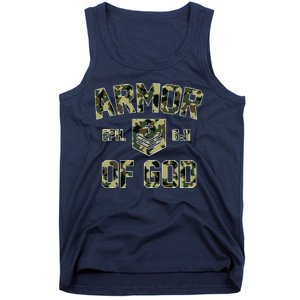 Armor Of God Military Camo Camouflage Tank Top