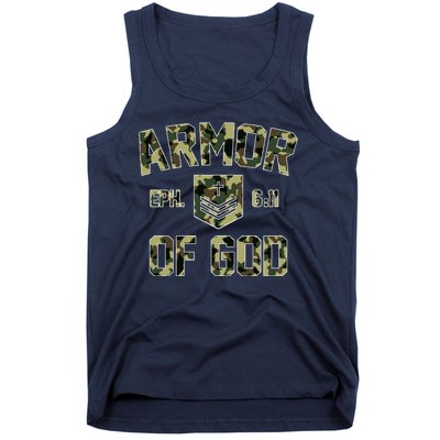 Armor Of God Military Camo Camouflage Tank Top