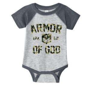 Armor Of God Military Camo Camouflage Infant Baby Jersey Bodysuit