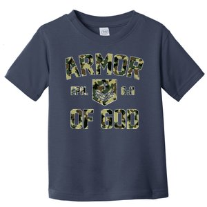 Armor Of God Military Camo Camouflage Toddler T-Shirt