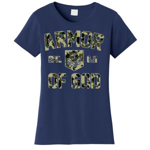 Armor Of God Military Camo Camouflage Women's T-Shirt