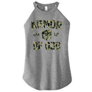 Armor Of God Military Camo Camouflage Women's Perfect Tri Rocker Tank