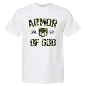 Armor Of God Military Camo Camouflage Garment-Dyed Heavyweight T-Shirt