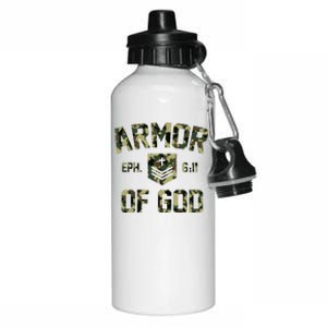 Armor Of God Military Camo Camouflage Aluminum Water Bottle