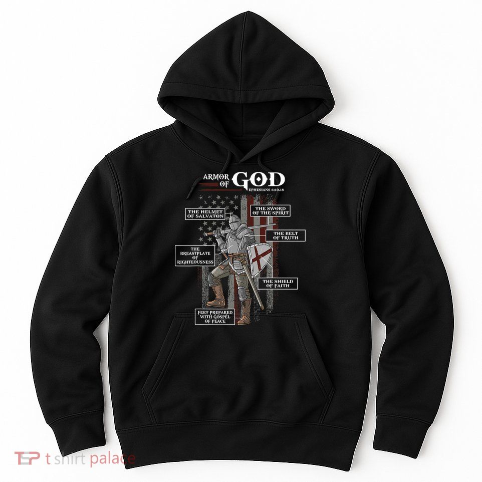 Armor Of God Ephesians 6 10 18 Bible Verse Hoodie