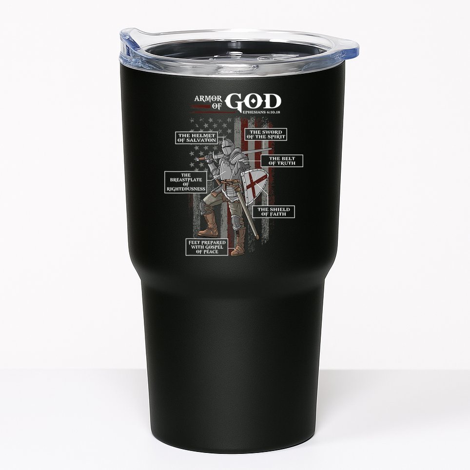 Armor Of God Ephesians 6 10 18 Bible Verse Tumbler