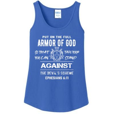 Armor Of God Gift Christian Bible Verse Gift Ladies Essential Tank