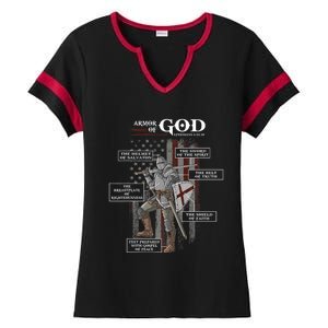 Armor Of God Ephesians 6 10 18 Bible Verse Ladies Halftime Notch Neck Tee