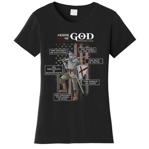 Armor Of God Ephesians 6 10 18 Bible Verse Women's T-Shirt