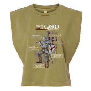 Armor Of God Ephesians 6 10 18 Bible Verse Garment-Dyed Women's Muscle Tee