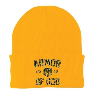 Armor Of God Military Camo Camouflage Knit Cap Winter Beanie