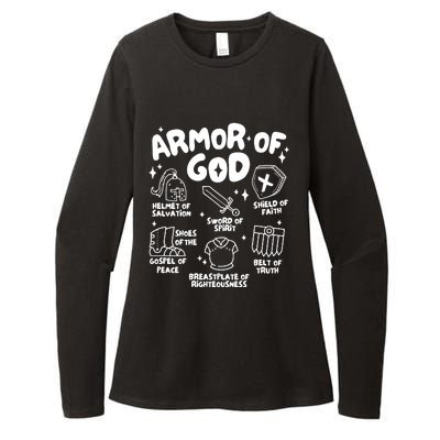 Armor Of God Christian Womens CVC Long Sleeve Shirt