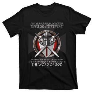 Armor Of God Men Women Kids Christian Bible Verse T-Shirt