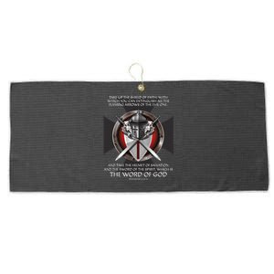 Armor Of God Men Women Kids Christian Bible Verse Large Microfiber Waffle Golf Towel