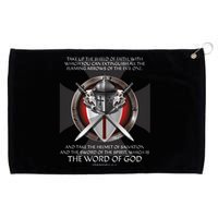 Armor Of God Men Women Kids Christian Bible Verse Grommeted Golf Towel