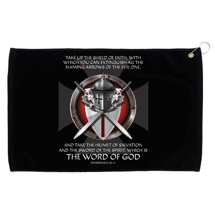 Armor Of God Men Women Kids Christian Bible Verse Grommeted Golf Towel