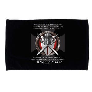 Armor Of God Men Women Kids Christian Bible Verse Microfiber Hand Towel