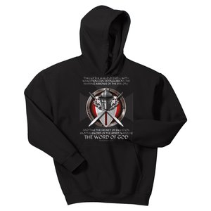 Armor Of God Men Women Kids Christian Bible Verse Kids Hoodie