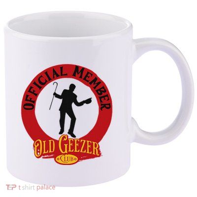 An Old Geezer Old Man Member 11oz C Handle Ceramic Mug