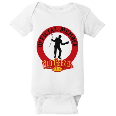 An Old Geezer Old Man Member Baby Bodysuit