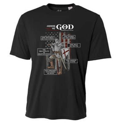 Armor of God Ephesians 6 10 18 Bible Verse Cooling Performance Crew T-Shirt