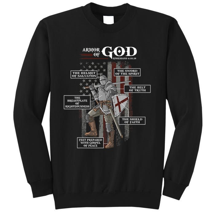 Armor of God Ephesians 6 10 18 Bible Verse Sweatshirt