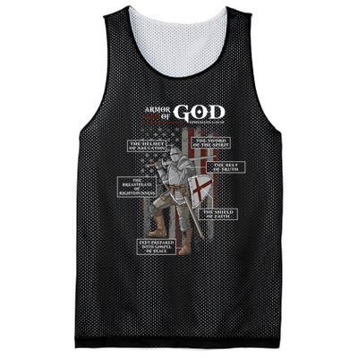 Armor of God Ephesians 6 10 18 Bible Verse Mesh Reversible Basketball Jersey Tank