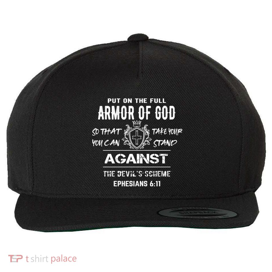 Armor Of God Gift Christian Bible Verse Gift Wool Snapback Cap