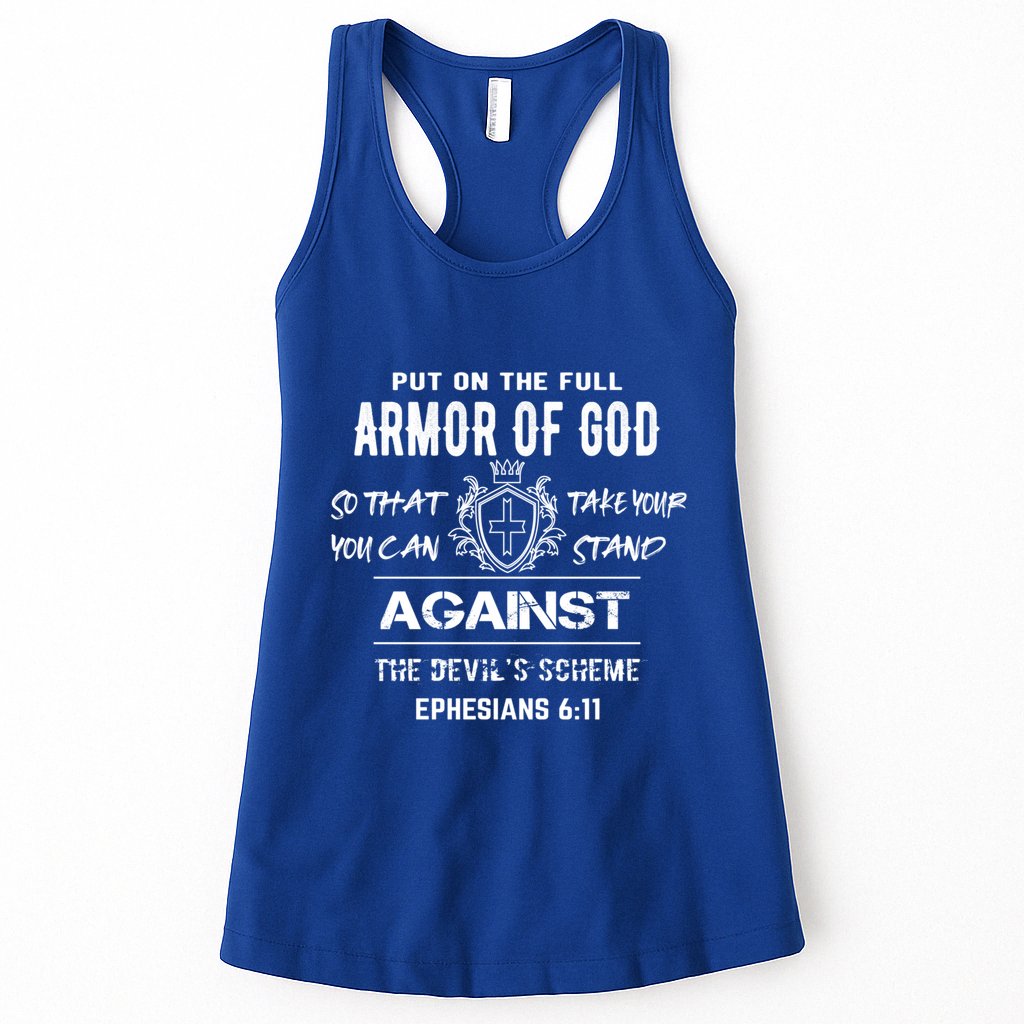Armor Of God Gift Christian Bible Verse Gift Womens Tank Top