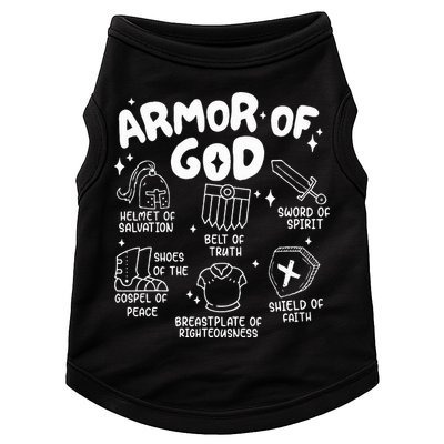 Armor Of God put on the armor of God Christian bible verses Doggie Tank