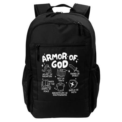 Armor Of God put on the armor of God Christian bible verses Backpack