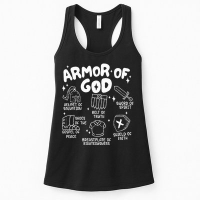 Armor Of God put on the armor of God Christian bible verses Womens Tank Top