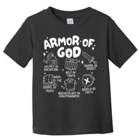 Armor Of God put on the armor of God Christian bible verses Toddler T-Shirt